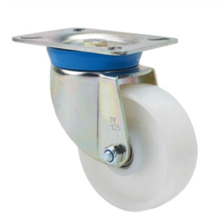 RUEDA ALEX Ø150mm 600Kg GIRATORIA NYLON BLANCO ref. 2-0022