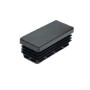 CONTERA RECTANGULAR 80x40mm EN COLOR NEGRO