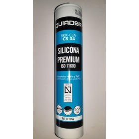 SILICONA NEUTRA GRIS RAL 7016 BRIK CEN CS-34