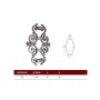 ADORNO CANCELA FORJAS VULCANUS DE 195x280mm ref. AD056/079