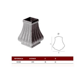 MACOLLA BASE FORJAS VULCANUS ref. 024-MA/16