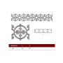 SOLERA DE HIERRO FUNDIDO FORJAS VULCANUS DE 870x160mm ref. 436