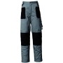 PANTALON ALGODON/ELASTICO GRIS Y NEGRO MOD.8730C TALLA XXL