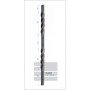 ARRANQUE PARA ESCALERA DE HIERRO FORJADO Y 2 RIZOS DE 40x40x1200mm