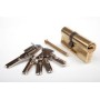 BOMBILLO SEGURIDAD TESA T-60 T6554545 LATON (45X45) LEVA LARGA