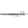 BROCA SDS-PLUS DE 18.00x210 mm. HEPYC ref. 1201