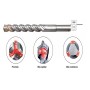 BROCA SDS-MAX DE 16x200x340 SPIT