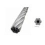 CABLE DE ACERO GALVANIZADO 6X37+1DE 06mm ROLLO DE 50 Metros