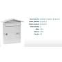 BUZON BTV MODELO CHALET-10 COLOR BLANCO COD.02110