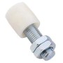 CASQUILLO NYLON DE 35x35mm CON TORNILLO ZINCADO DE 100mm.