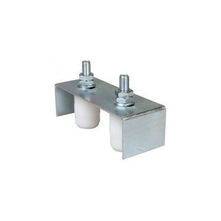 CAJA POLEAS 2 GUIAS ZINCADO