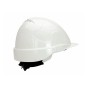 CASCO DE OBRA CON RUEDA DE AJUSTE MOD. TIRRENO TXR COLOR: BLANCO