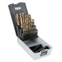 ESTUCHE BROCAS CILINDRICAS HSS TITANIO