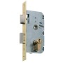 CERRADURA EMBUTIR MCM N.2501-2/45 CON RODILLO Y PALETON DESLIZANTE