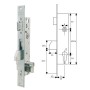 CERRADURA EMBUTIR TESA 2210/25/3SI CON RESBALON Y PALETON BASCULANTE