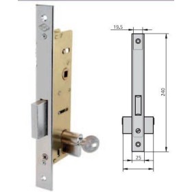 CERRADURA EMBUTIR CVL...