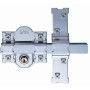 CERROJO FAC NIQUELADO N.301-L/80 LLAVES IGUALES