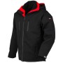 CHAQUETA IMPERMEABLE SoftShell MOD.FOX NEGRA  TALLA XL