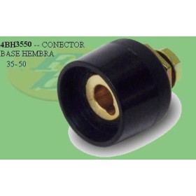 CONECTOR MASA-PINZA BASE HEMBRA 35/50 GAR REF.47716035