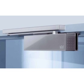 CIERRAPUERTAS DORMA TS 92 XEA B CON GUIA G-N COLOR PLATA