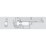 CIERRAPUERTAS DORMA TS-90 DE LEVAS COLOR BLANCO REF.10200211