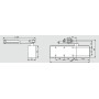 CIERRAPUERTAS DORMA TS-71 CON BRAZO NORMAL COLOR PLATA ref. 22212201