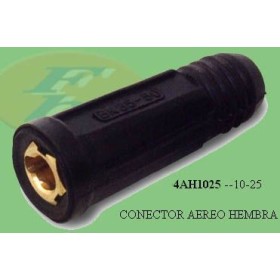 CONECTOR MASA-PINZA AEREO HEMBRA 10/25