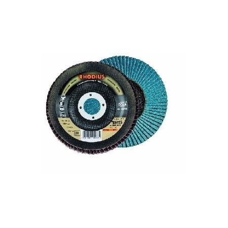 DISCO RHODIUS DE LAMINAS DE ZIRCONIO 115x22 GRANO 40 LSZ F1 PRO LINE