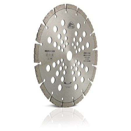 DISCO DE DIAMANTE STAYER DE Ø230x22,2 LASER HURACAN ref. 100 1165