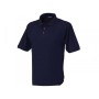 Polo de algodón de manga corta sin bolsillo.Color: Azul marino.Talla - L