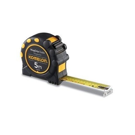 FLEXOMETRO KOMELON 5.00 MTS ANCHO CINTA 25mm. MAGNETICO 2C MAGGRIP MD55