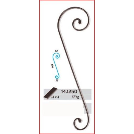 PIEZAS PLETINA 465X120