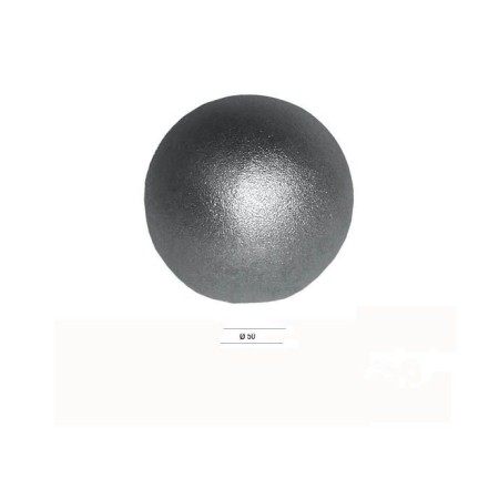 BOLA DE Ø50mm DE HIERRO FORJADO