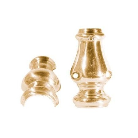 MACOLLA DE LATON PARTIDA PARA BASE DE BARROTE DE Ø16mm.