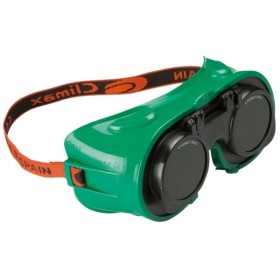 Gafas de protección abatibles para soldadura autógena y oxicorte.