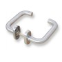 MANIVELA INOXIDABLE CLOVAN ESCUDO OVALADO 62x32mm REF. M-130