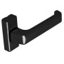 MANIVELA ALMA LACADA EN NEGRO RAL 9005 (JUEGO) ref.2080