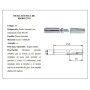 PERNIO NUDO 30x150 CON RODAMIENTO AXIAL+ENGRASADOR R.29