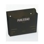 CESTA PUBLICIDAD BTV HORIZONTAL DE 360X255X100 COLOR NEGRO MOD.12 00181