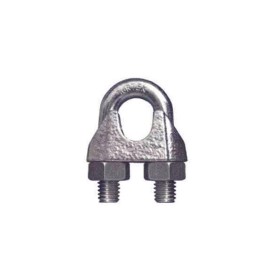 PERRILLO SUJETACABLE DE ACERO GALVANIZADO DE Ø19mm (3/4")