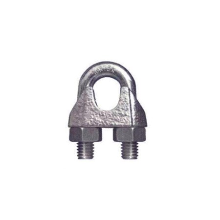 PERRILLO SUJETACABLE DE ACERO GALVANIZADO DE Ø19mm (3/4")