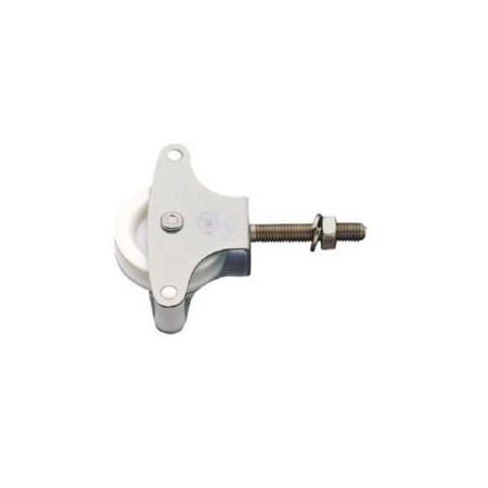POLEA TENDEDERO AMIG ZINCADA Mod. 11 DE NYLON CON TORNILLO DE 60mm ref. 858
