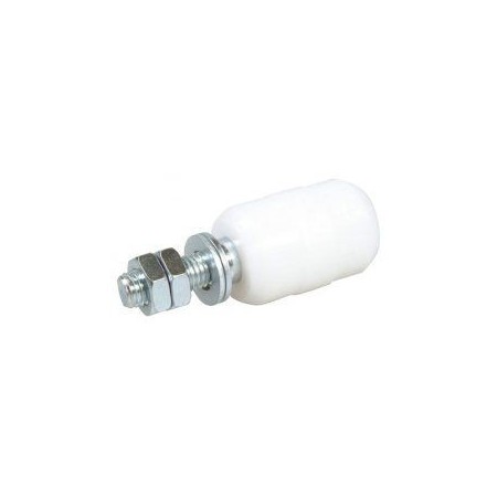 CASQUILLO NYLON DE 42x59mm CON TORNILLO ZINCADO DE 104mm. REF 460/4