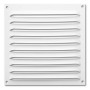 REJILLA DE VENTILACION AMIG PLANA BLANCA DE 170x170mm.