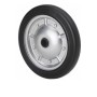 RUEDA ALEX Ø200mm 160Kg SUELTA GOMA NEGRA ref. 2-0209
