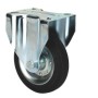 RUEDA ALEX Ø100mm 110Kg FIJA GOMA NEGRA ref. 2-0226