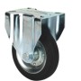 RUEDA ALEX Ø125mm 140Kg FIJA GOMA NEGRA ref. 2-0228