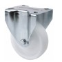 RUEDA ALEX Ø125mm 250Kg FIJA POLIAMIX BLANCO ref. 2-0240