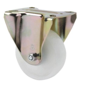 RUEDA ALEX Ø125mm 350Kg FIJA NYLON BLANCO ref. 2-0026