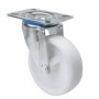 RUEDA ALEX Ø100mm 200Kg GIRATORIA POLIAMIX BLANCO ref. 2-0237